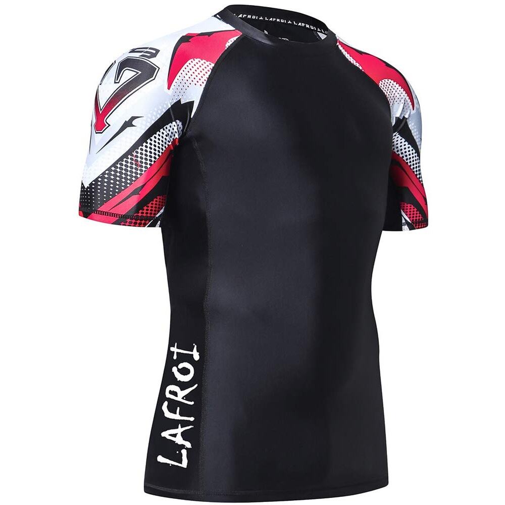 New Sz Small Men's UPF 50+ Baselayer Performance Fit Compression Rash Guard Shir